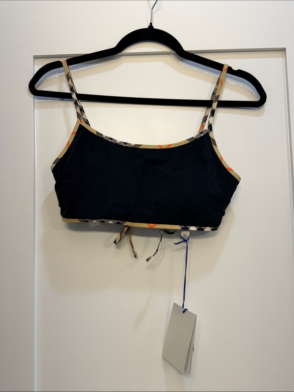 NWT Burberry swimsuit top - size m